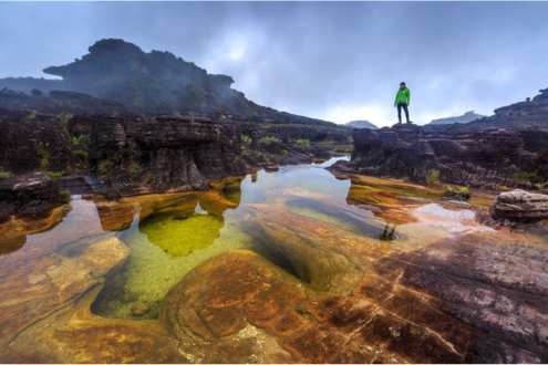 Jacuzzi Monte Roraima - Trilhas e Pedal Adventure