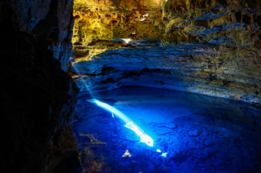 poço Encantado e Poço Azul chapada diamantina